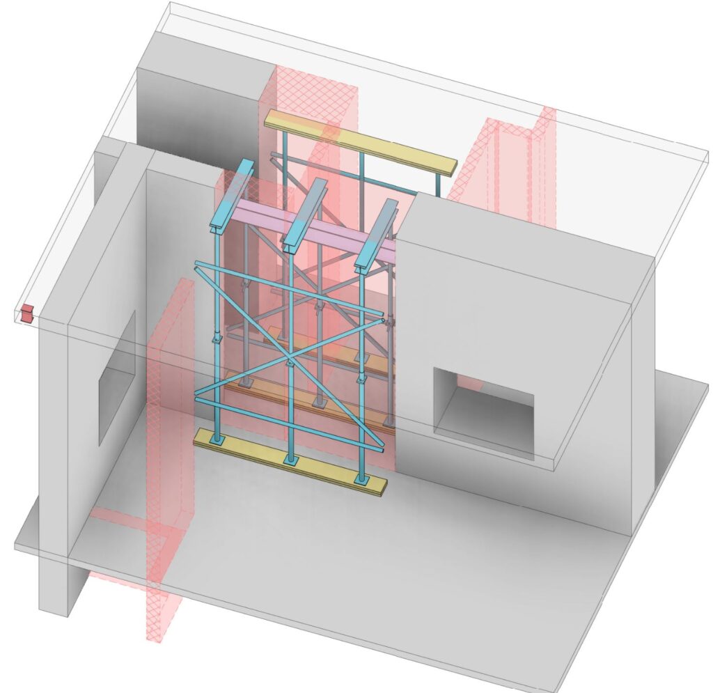 Glencar House — Temporary Works