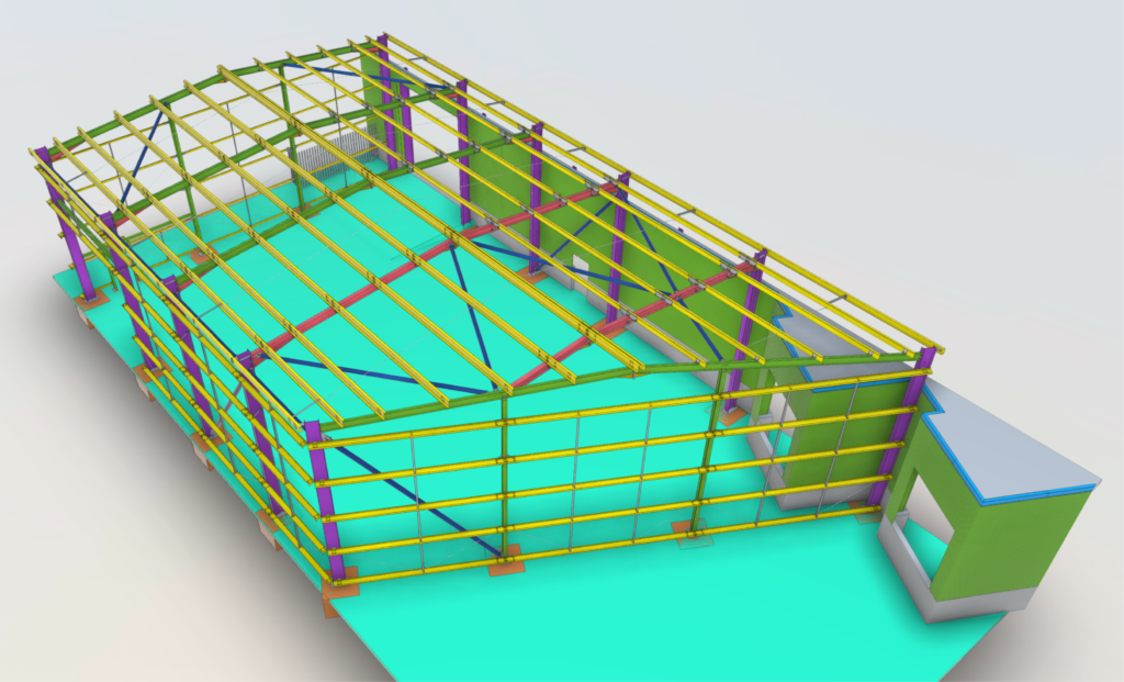 Unit C Extension Yard Building